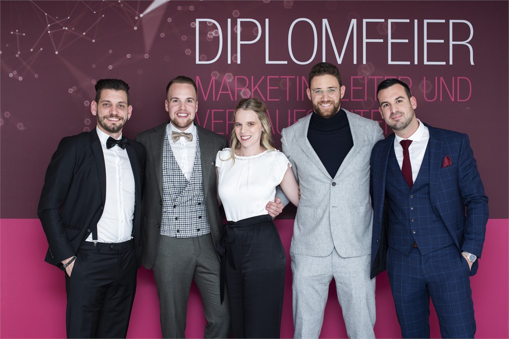KV Luzern Berufsakademie Diplomfeier Verkaufsleiter