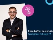 Enea Löffel bester Absolvent Treuhänder:in mit eidg. Fachausweis