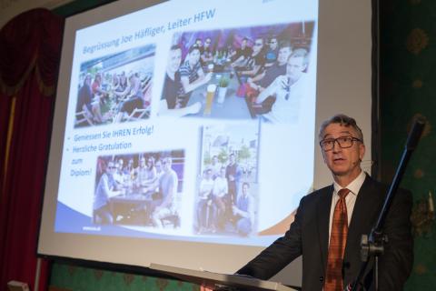Diplomfeier HFW - Höhere Fachschule für Wirtschaft 2016