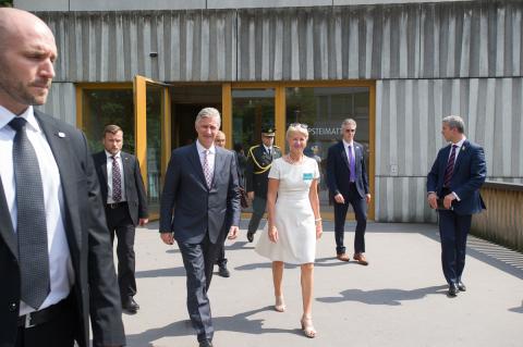 Royaler Besuch beim KV Luzern