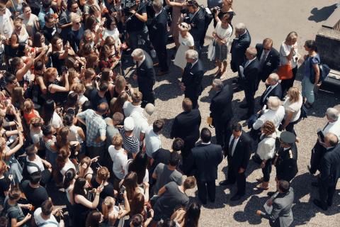Royaler Besuch beim KV Luzern